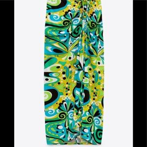 Zara draped mini skirt, never worn!!